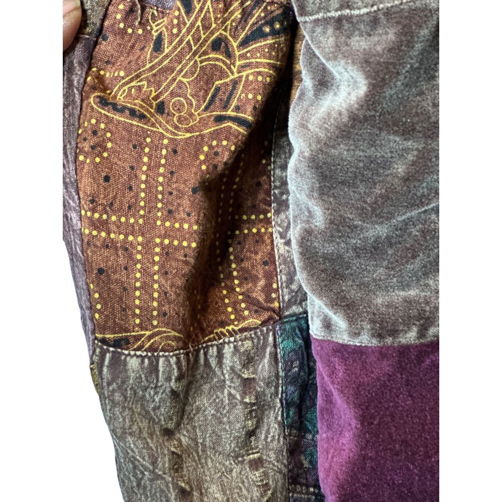 Sacred Threads Multi-Colored Collarless Jacket Me… - image 8